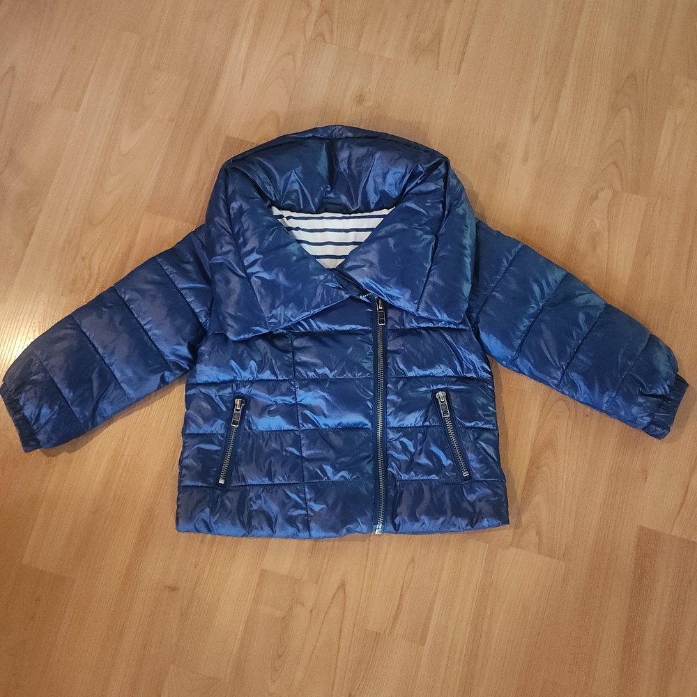 Kids Blue Puffer Jacket